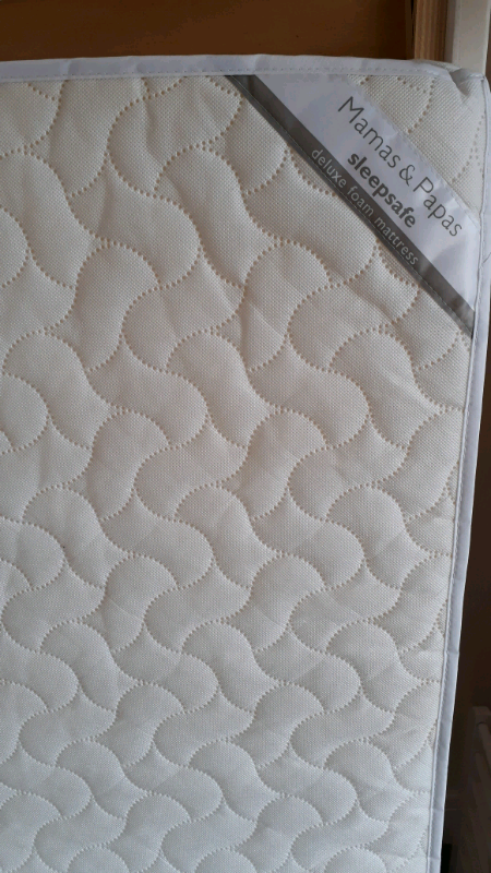 cot bed mattress topper mamas and papas